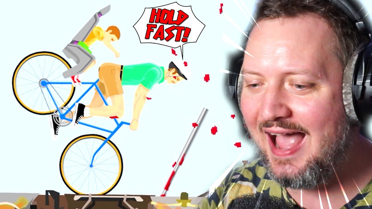 JEG ER EN DÅRLIG FAR! - Happy Wheels Dansk med ComKean