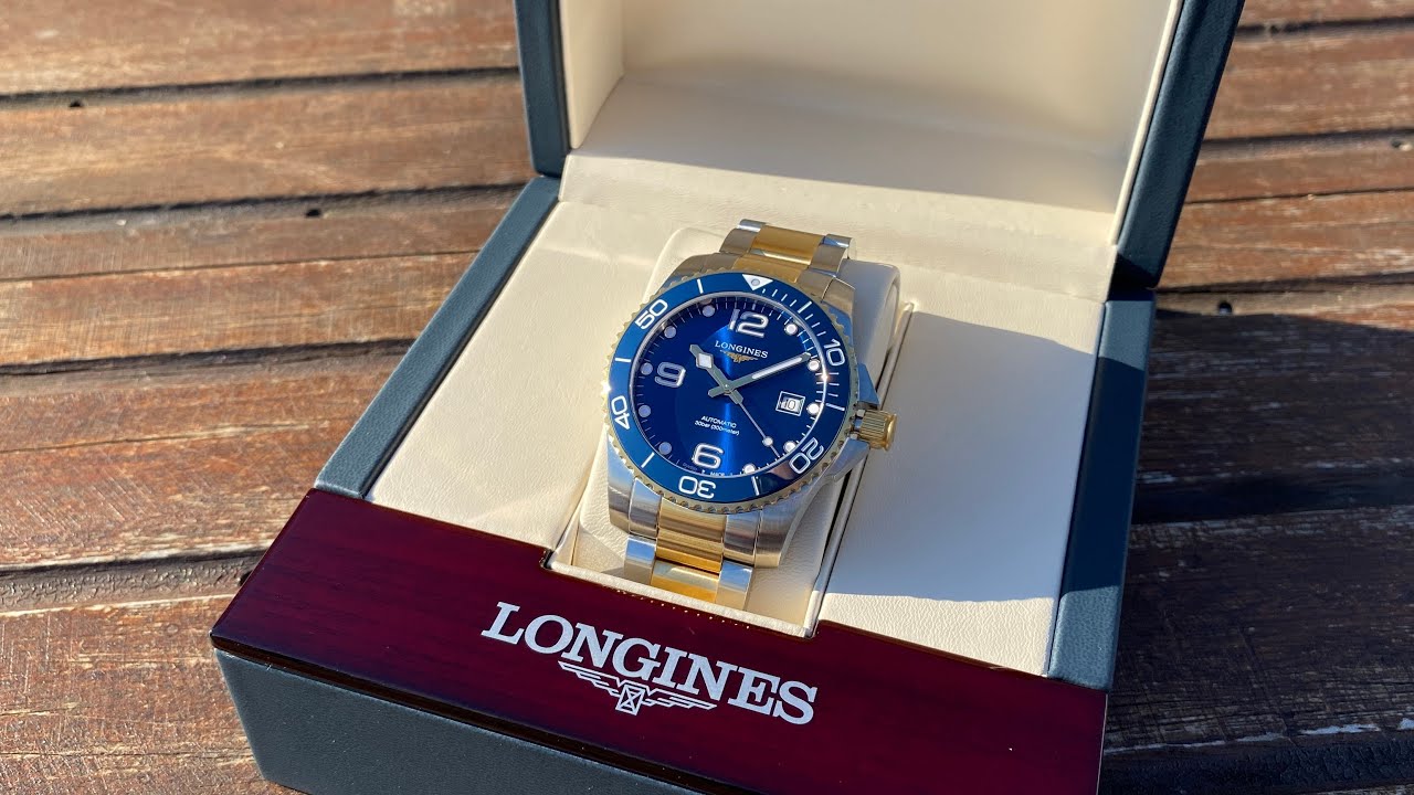 Unboxing Longines Hydroconquest 41 mm two-tone