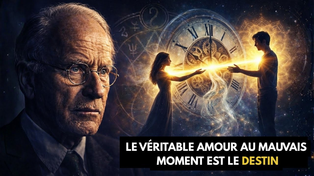 QUAND LE VÉRITABLE AMOUR ARRIVE AU “MAUVAIS” MOMENT : 5 SIGNES QUE C’EST LE DESTIN | CARL JUNG