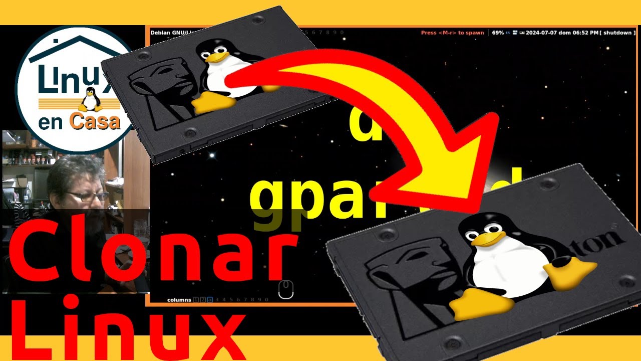 ¿Podré Clonar Mi Sistema Operativo Linux Debian 12?  Prueba en un Equipo Real.