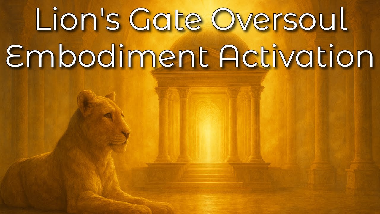 Lion's Gate Oversoul Embodiment Channeled Activation 🦁 ☀️