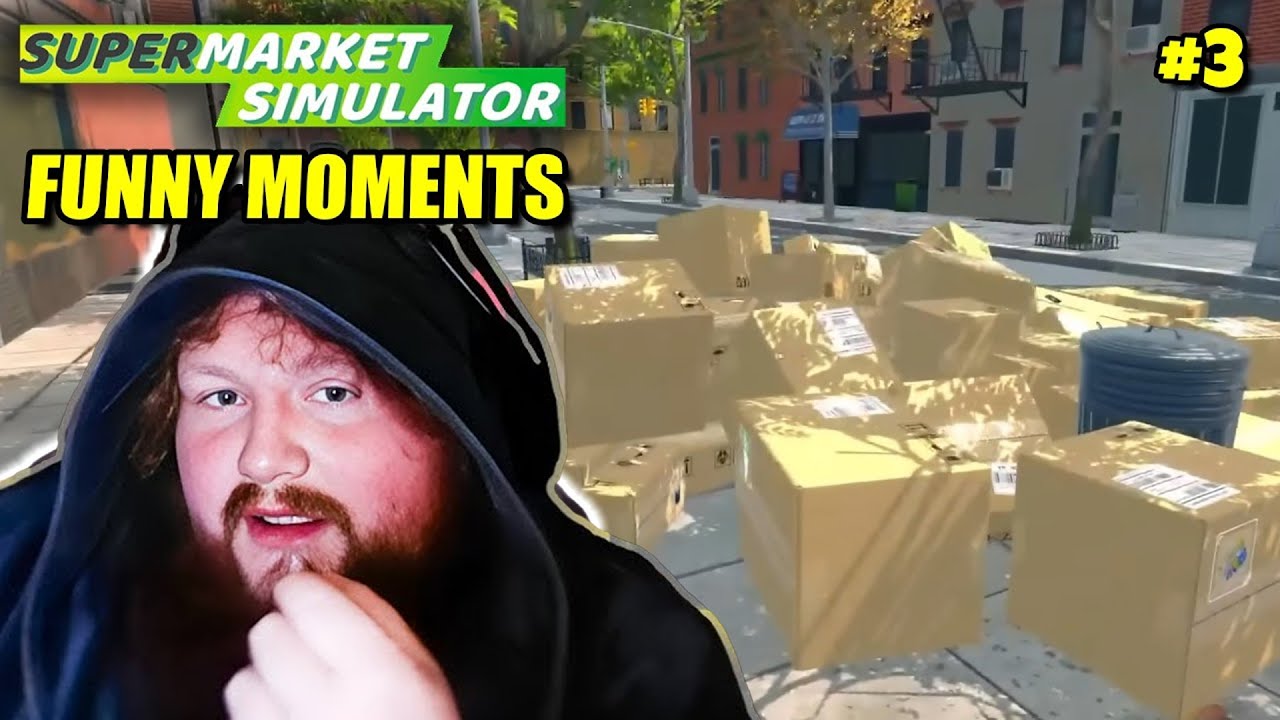 Best of CaseOh Supermarket Simulator! (FUNNY MOMENTS) #3