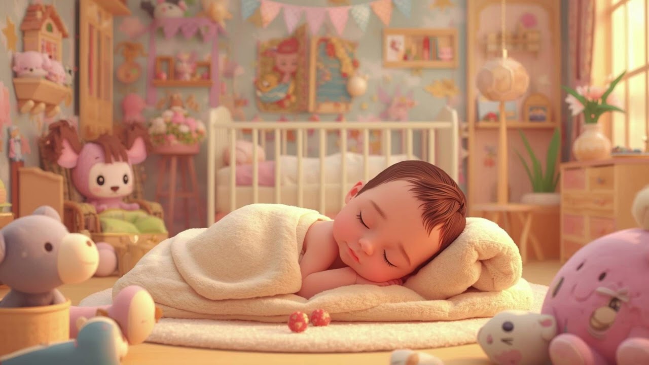 Gentle sleeping baby music for a rest night sleep. #lullabyforbabiestogotosleep