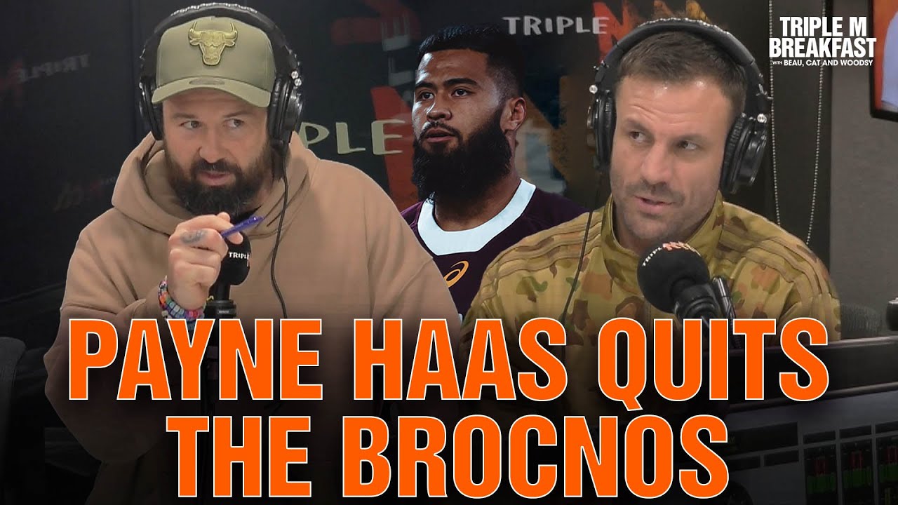 Beau Ryan & Aaron Woods React To Payne Haas' Bombshell Move To The South Sydney Rabbitohs