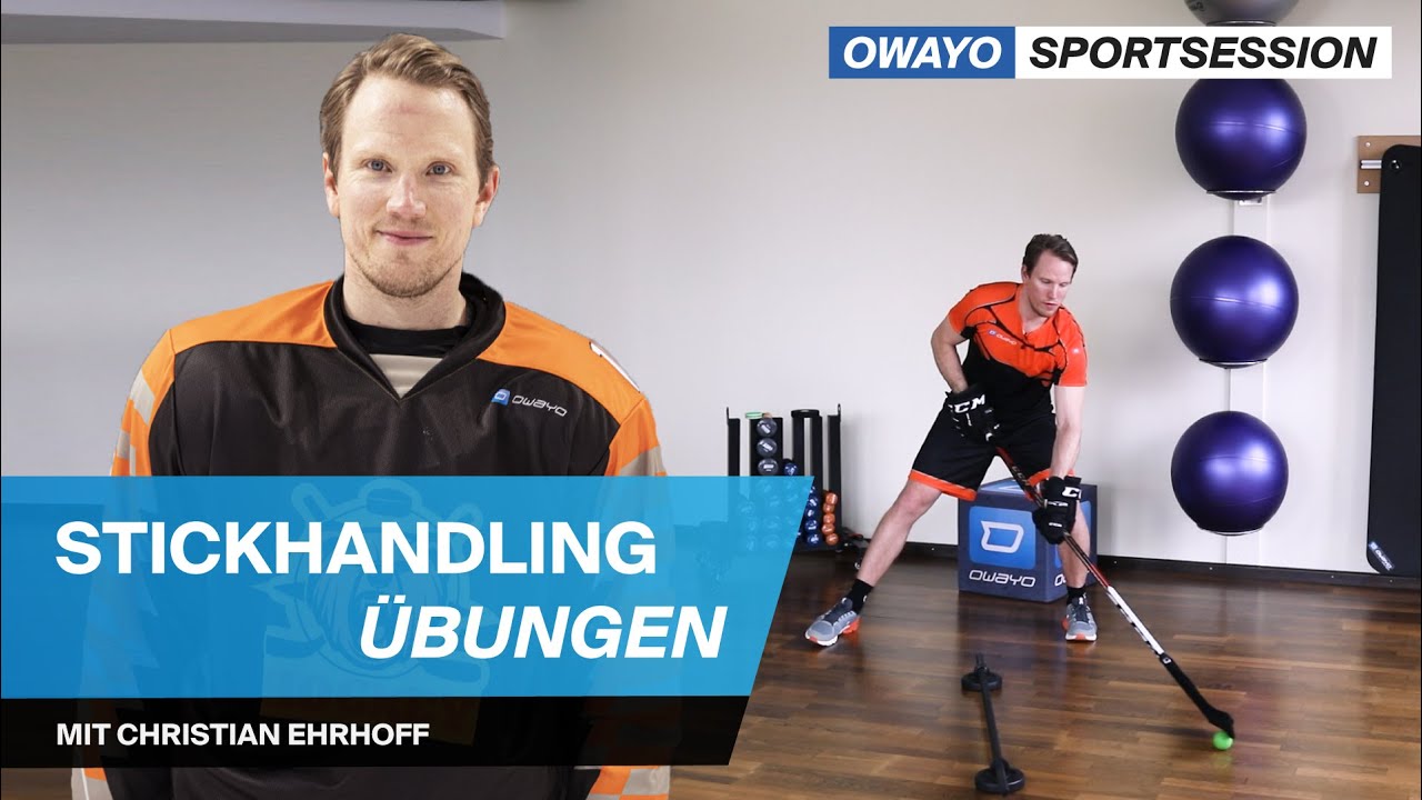 Eishockey Stickhandling:  4 Übungen, durch die du besser wirst | On- & Off Ice