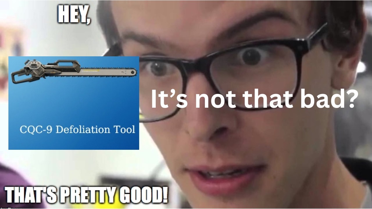 How to Use the Defoliation Tool (aka the Chainsword)