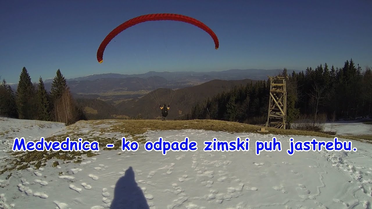 Medvednica | Ko odpade zimski puh jastrebu