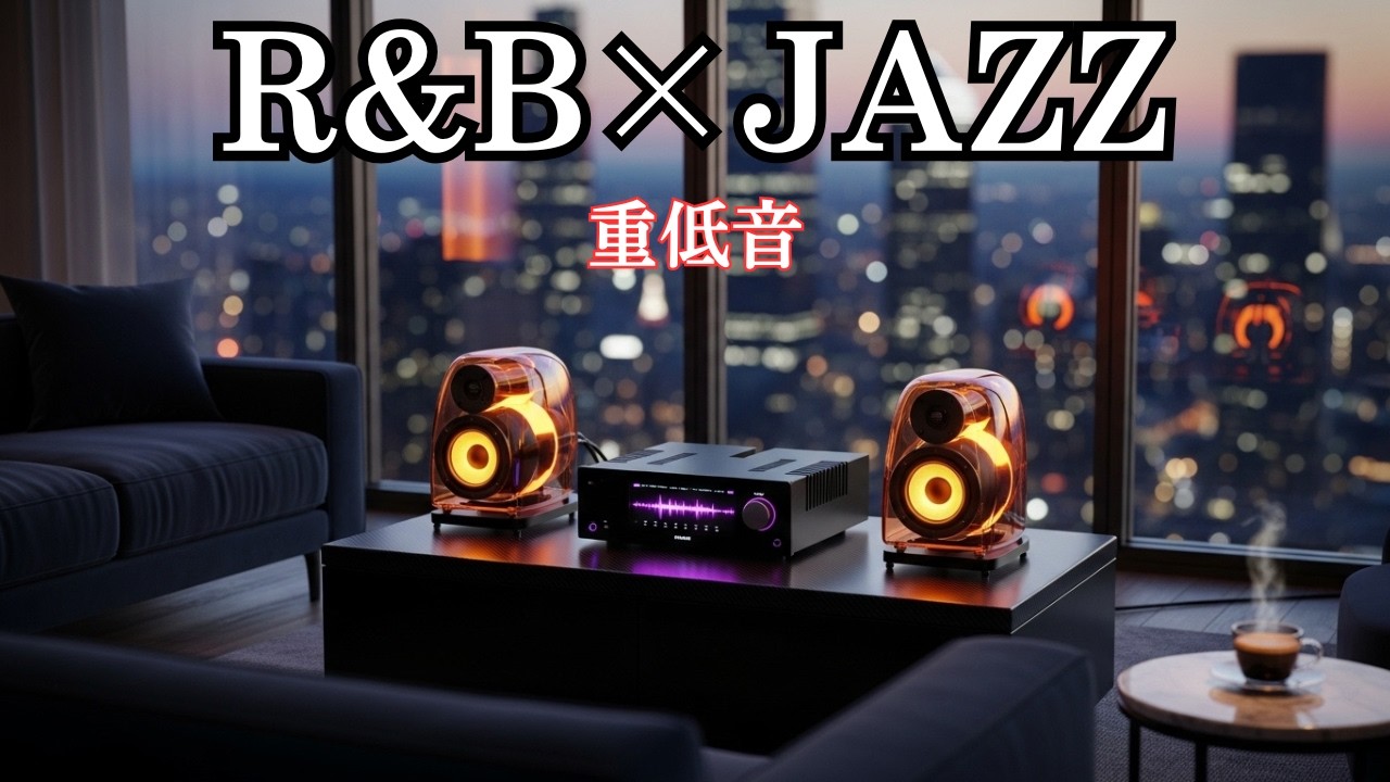 【深夜のR&B Jazz】1日の疲れをリセットする最高の夜ルーティン - 疲労回復 & リラックスBGM