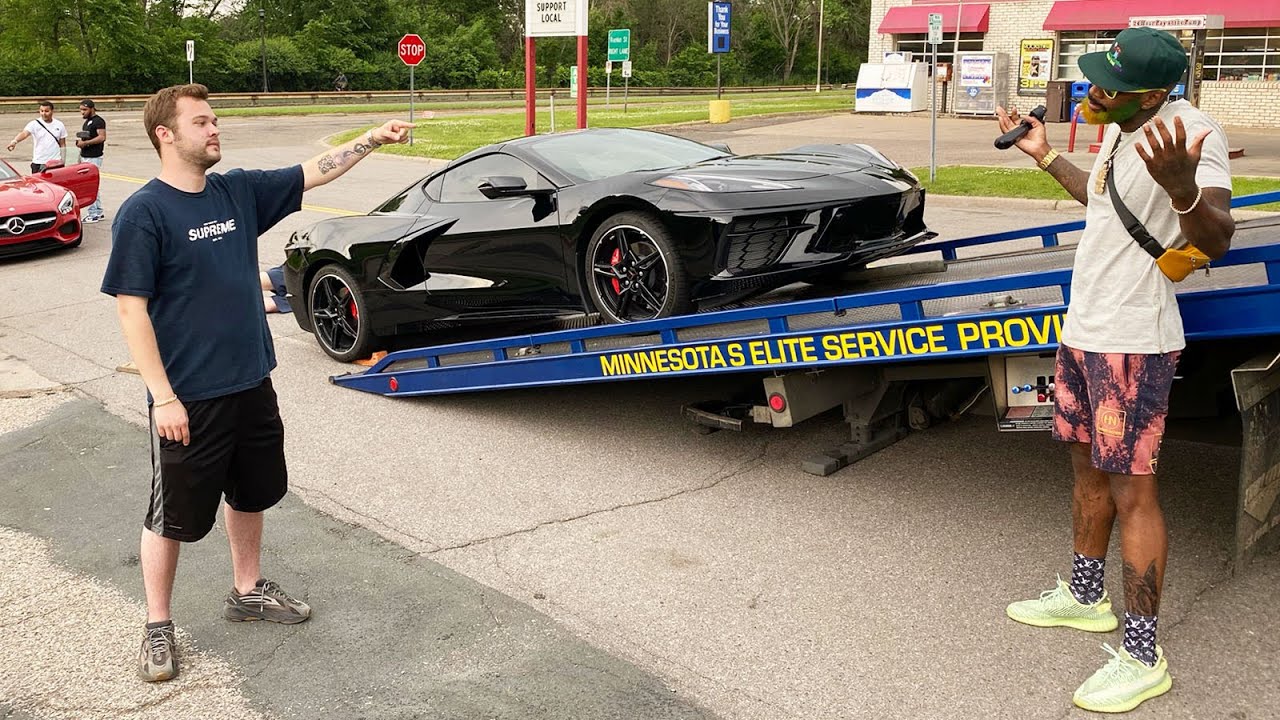 2020 CORVETTE C8 ENGINE BLOWS WHILE WE WERE DRIVING!!