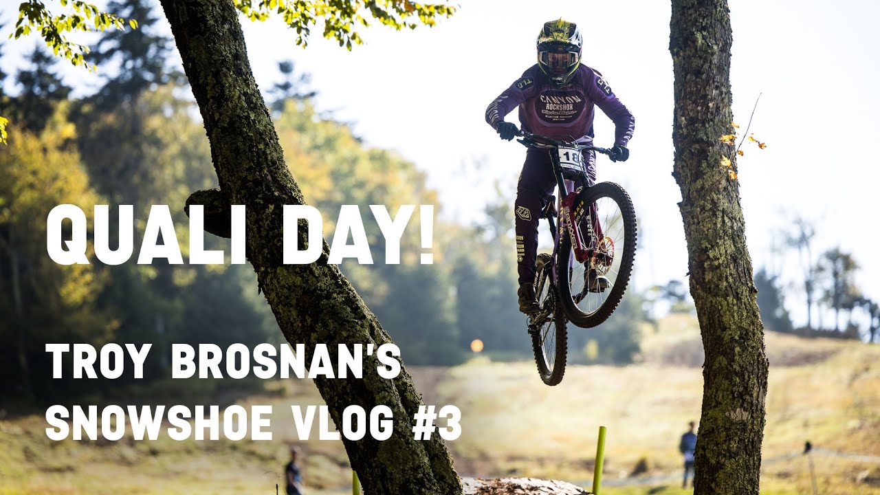 This track BEATS YOU UP! Qualifying day in Snowshoe Vlog #3