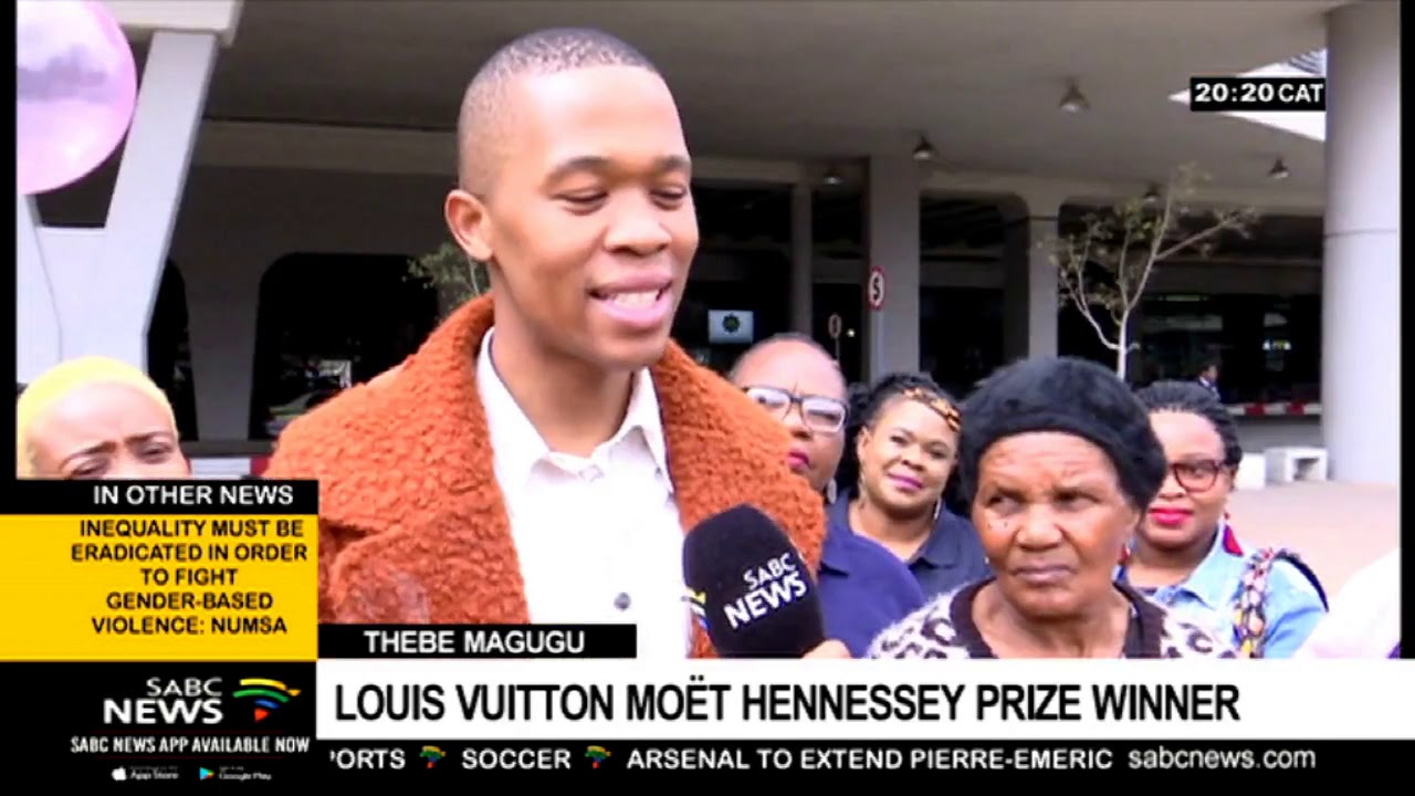 SA fashion designer, Thebe Magugu wins Loius Vuitton prize in London