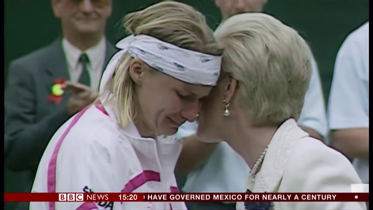 The Duchess of Kent on Wimbledon & Jana Novotná (UK) - BBC News - 2nd July 2018