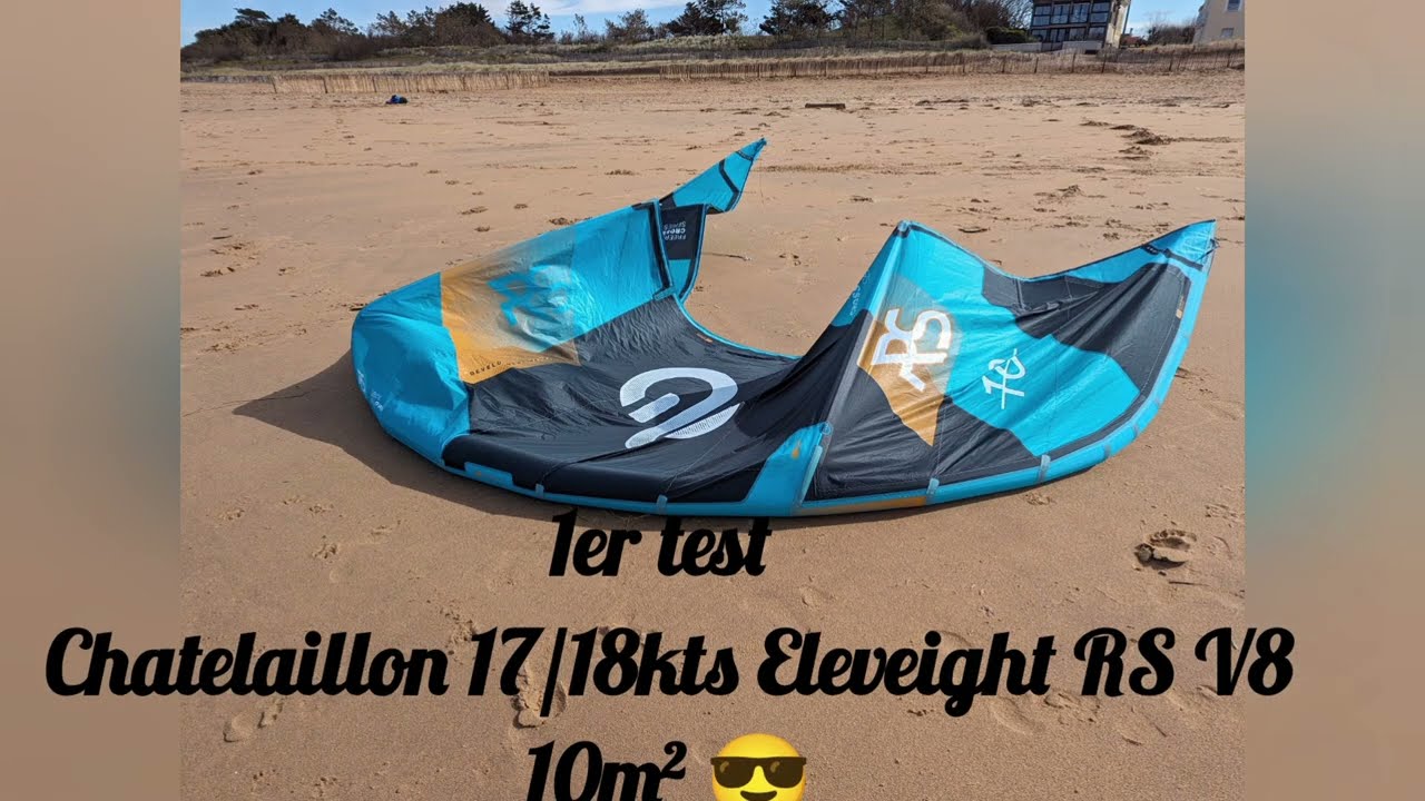 Session kitesurf light Eleveight RS V8 10m² & Master 139 V7