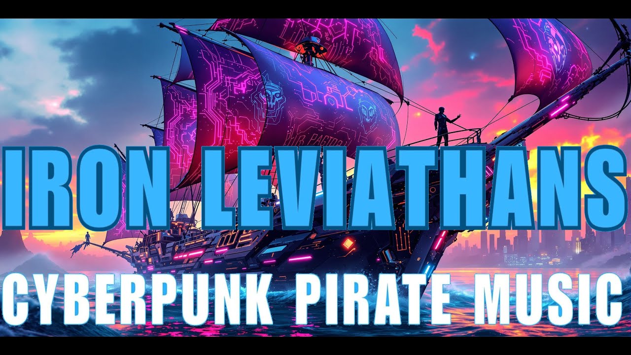 The Iron Levianthans - Cyberpunk Pirate Music (AI Generated)