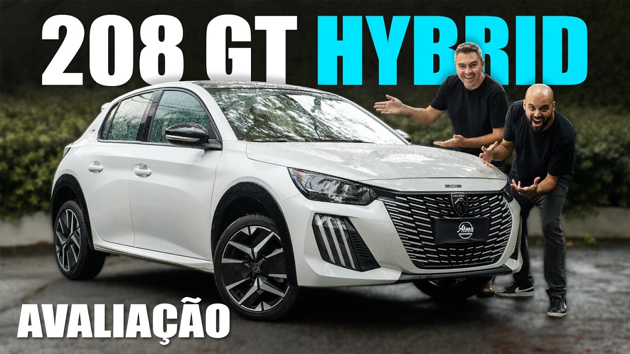 PEUGEOT 208 GT HYBRID é o melhor Hatchbakc do Brasil? Qual consumo? Qual desempenho?
