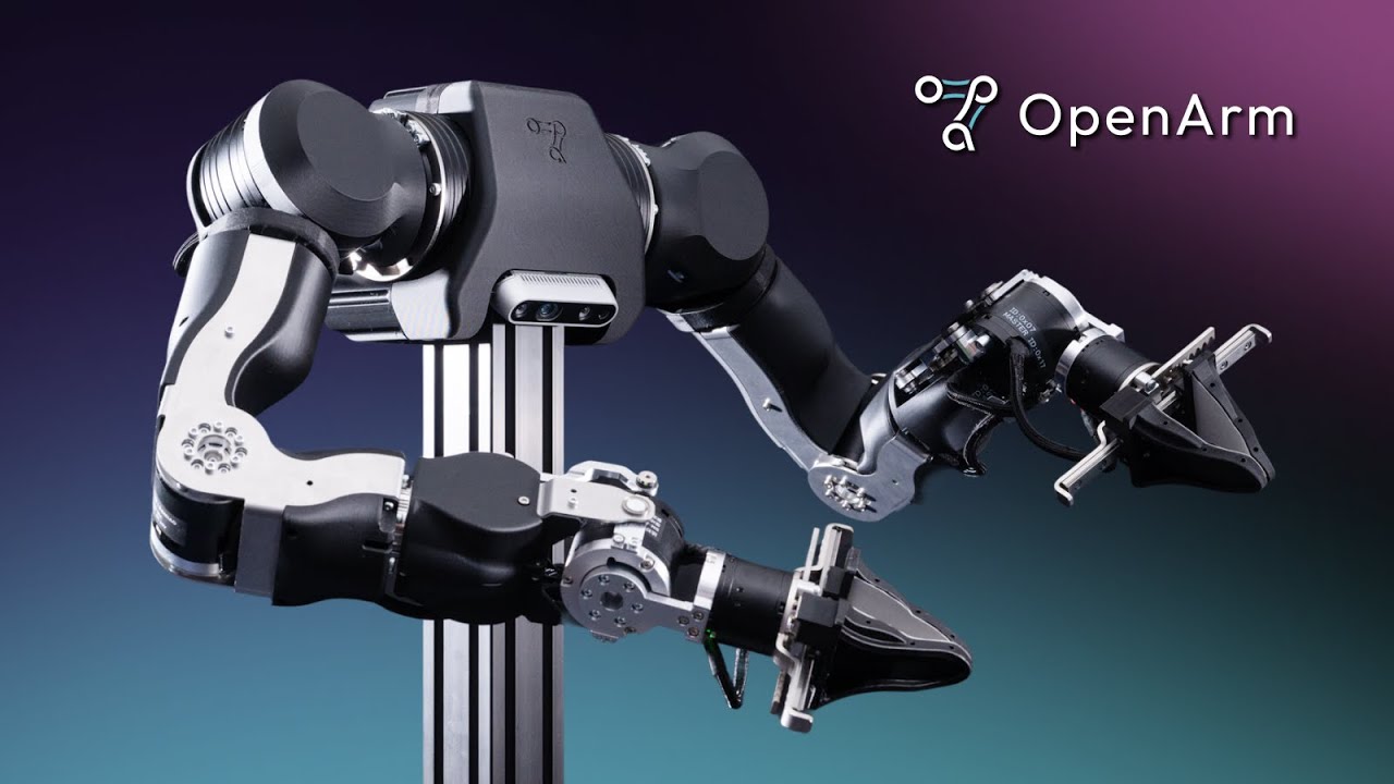 OpenArm 01 | Open-source humanoid arm for physical AI