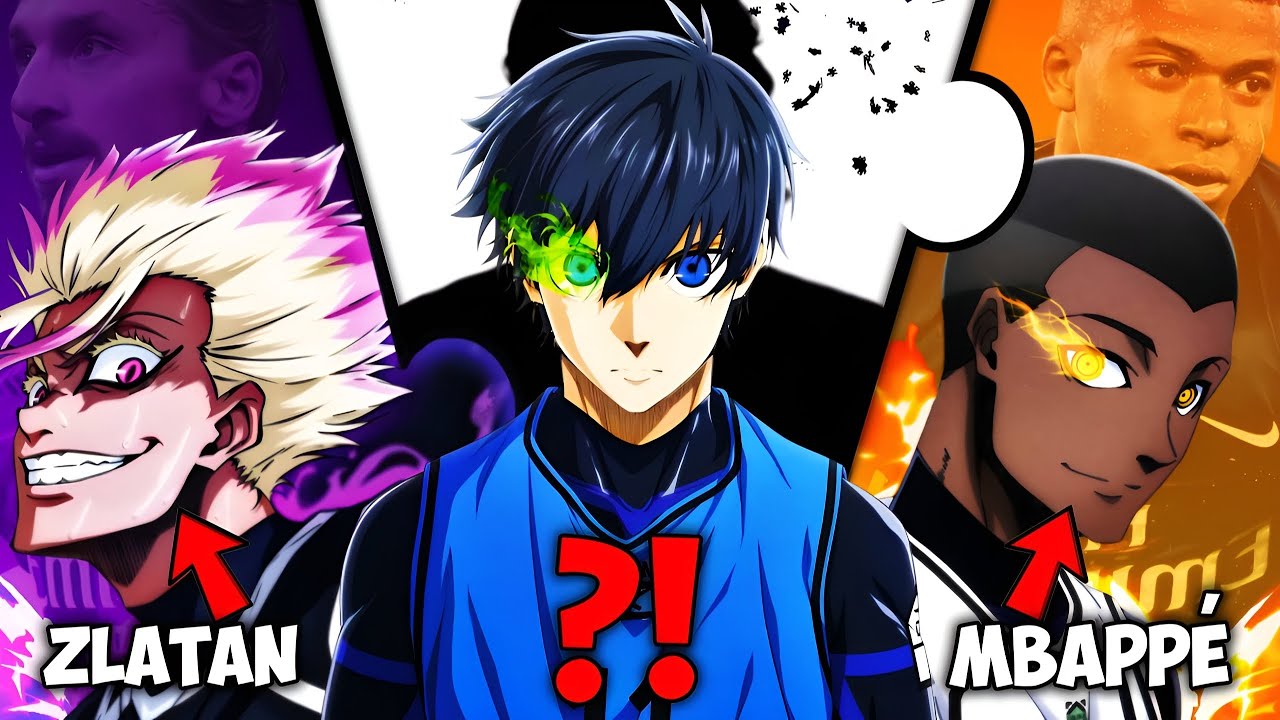 All 19 Blue Lock Characters Inspired by Real Life Football Players Explained! (Ronaldo, Messi...)