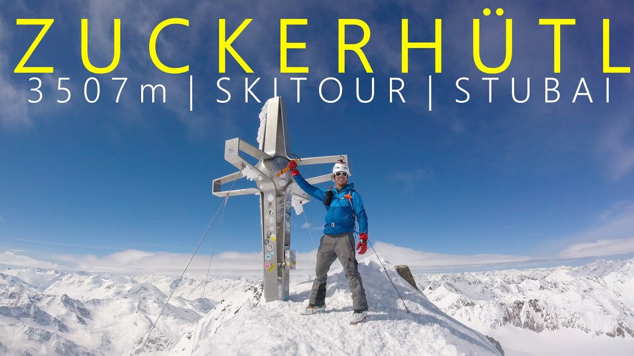 Zuckerhütl 3507m | Solo Skitour - ohne Seilbahn 