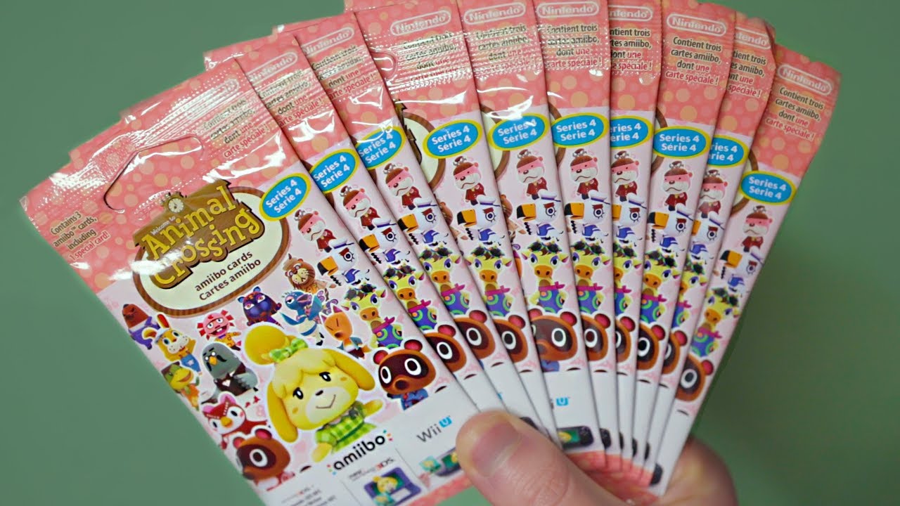 Animal Crossing AMIIBO Karten (Serie 4) PACK OPENING! 🎁