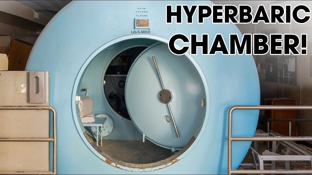 Exploring an Abandoned Hospital - Found Huge Pressure Chamber