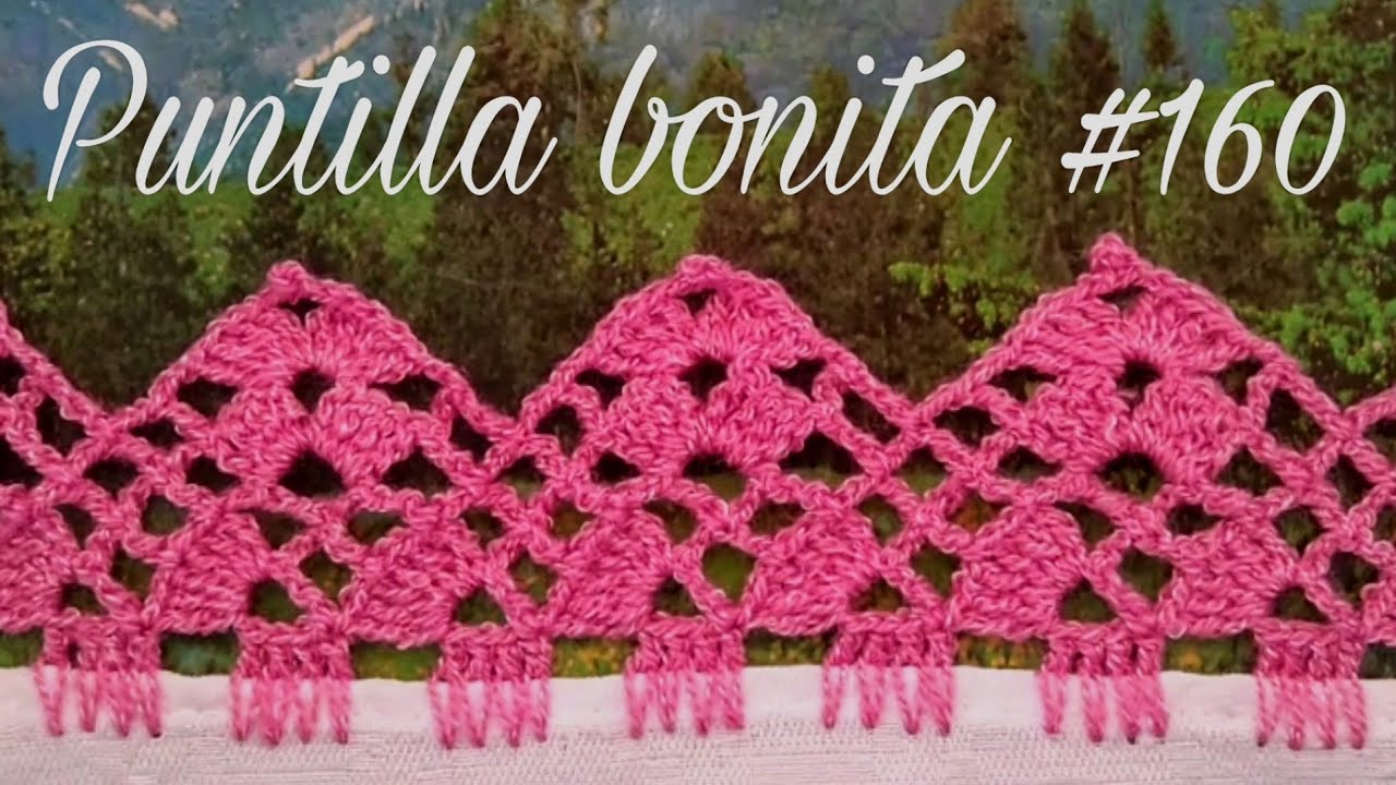 Puntilla de una vuelta bonita #160 - Puntillas Kelly