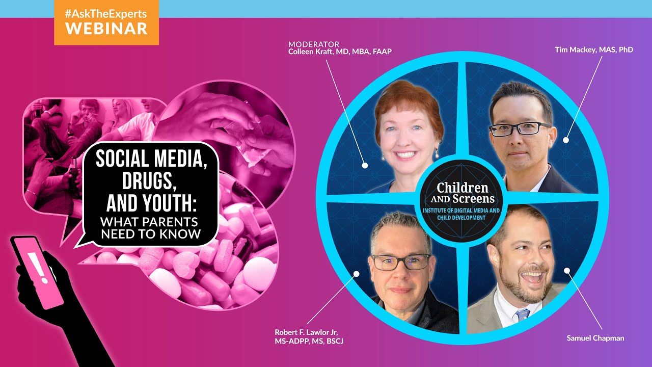 Social Media, Drugs, and Youth: What Parents Need to Know (#AtE)