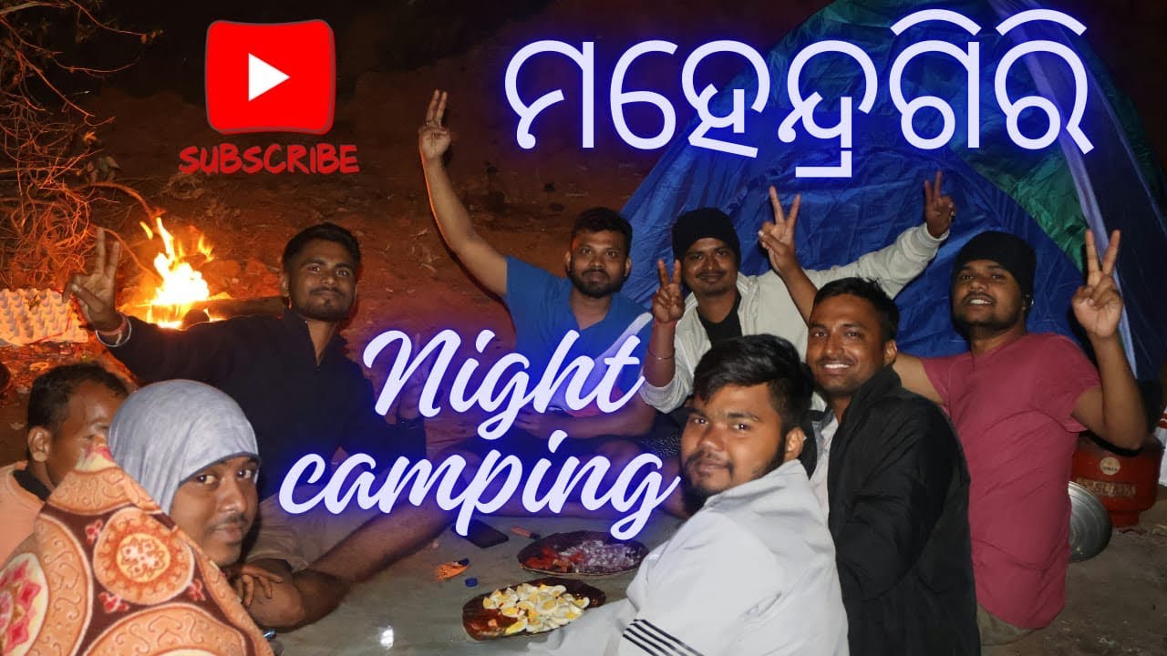 Mahendragiri Night Camping 🏕️//sardar vlog// travel vlog// #Gajapati odisha #camping