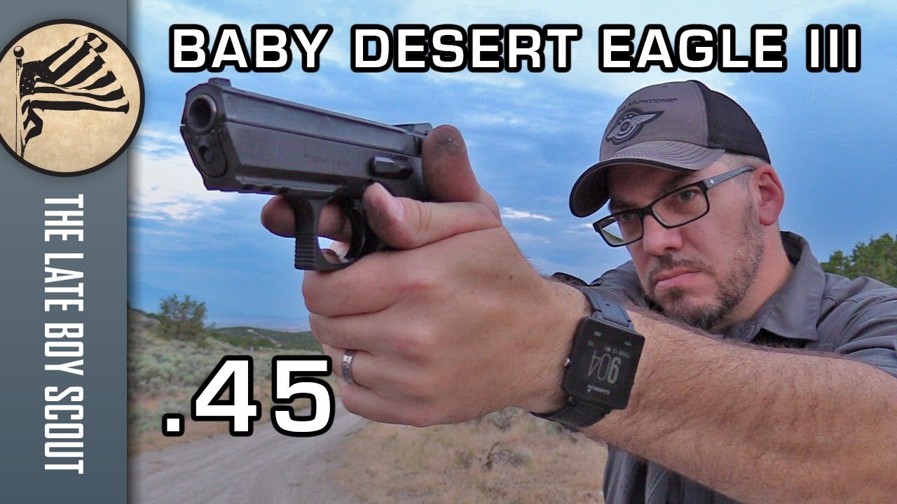 Baby Desert Eagle III .45 acp