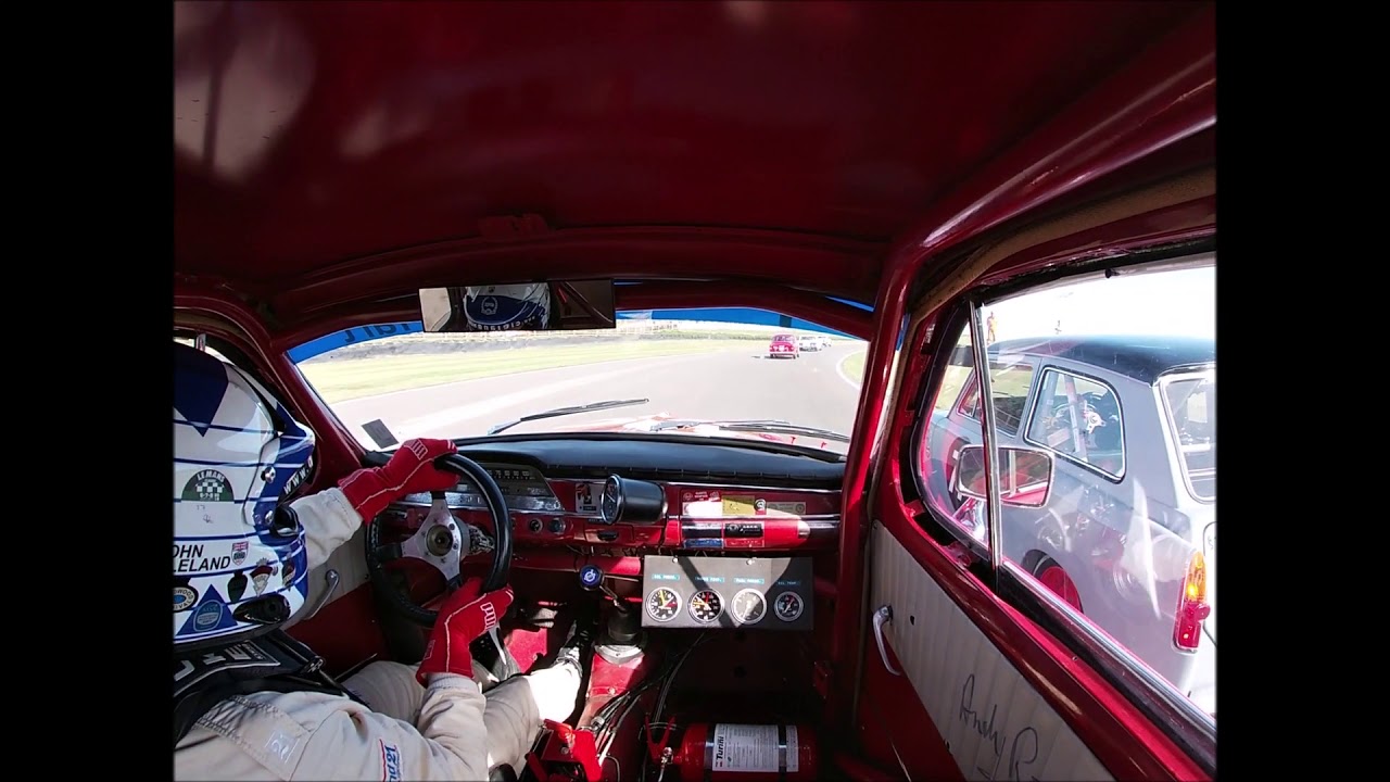 John Cleland's St Mary's Trophy race in Volvo PV544 - Goodwood Revival 2019