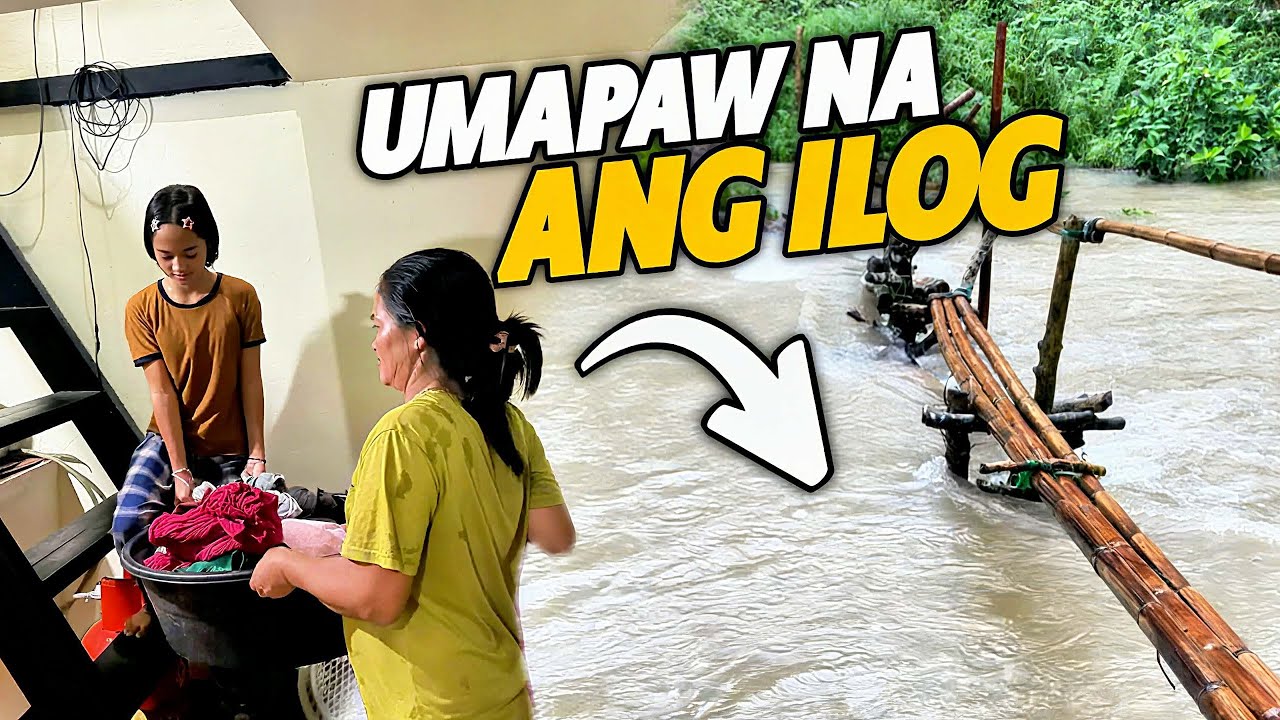 KINABAHAN AKO SA NASAKSIHAN KO, ANG PAG TAAS NG ILOG AT PAG EVACUATE NILA MANILYN. 