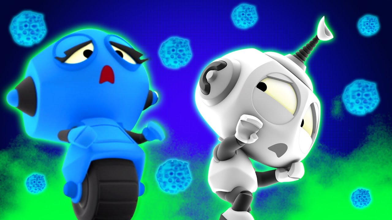 Space Virus Blues | Rob The Robot | Oddbods & Friends