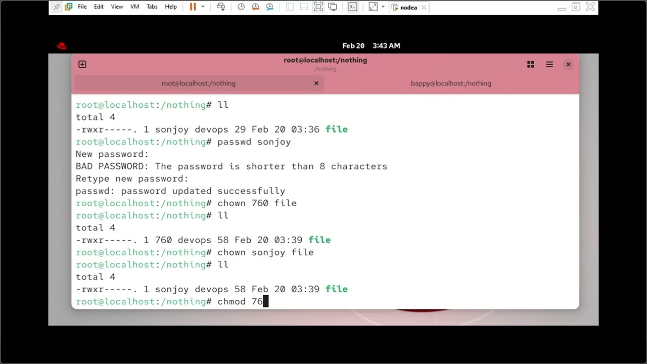 Linux File Directory Permission part 2 | RHCSA Tutorial 2026