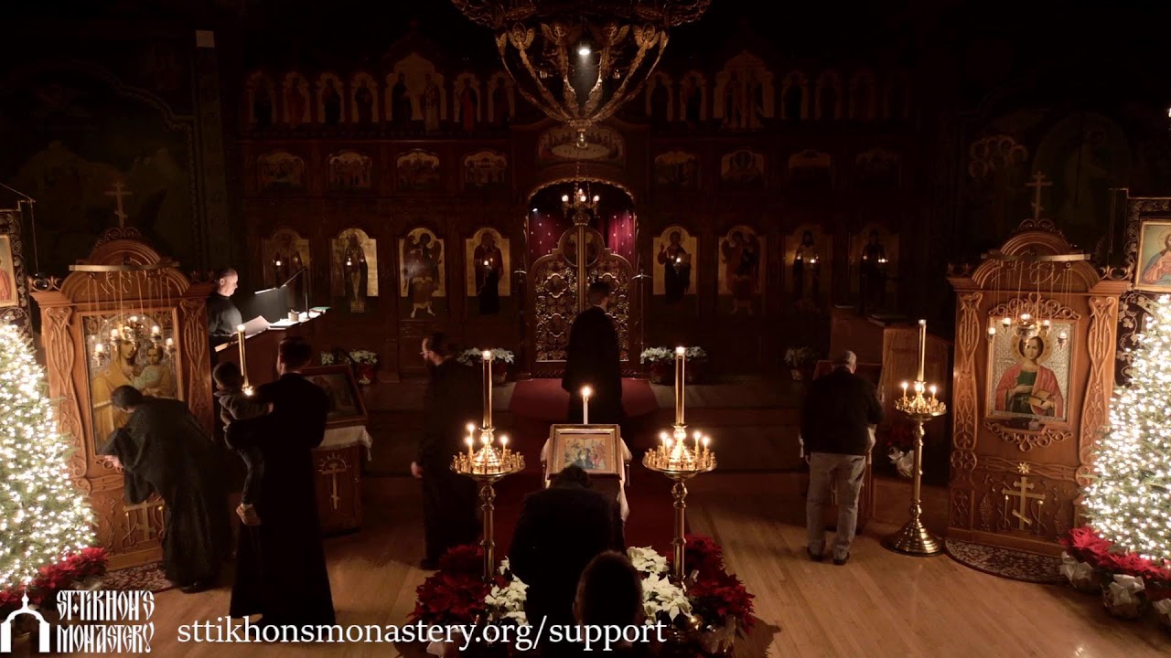 Vigil for Theophany, Monday, January 5th, 2026