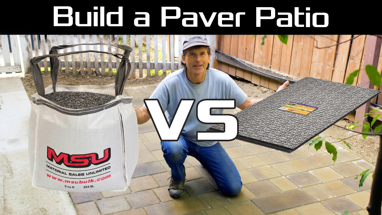 Building a Paver Patio with Brock Paver Base - Better than Gravel?