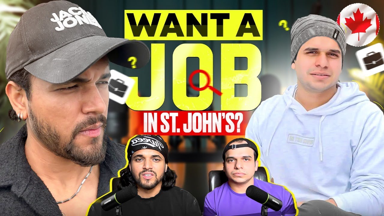 Want a Job in St. John’s? WATCH THIS! || Newfoundland || Tips and Tricks || 2025 || CanIndian