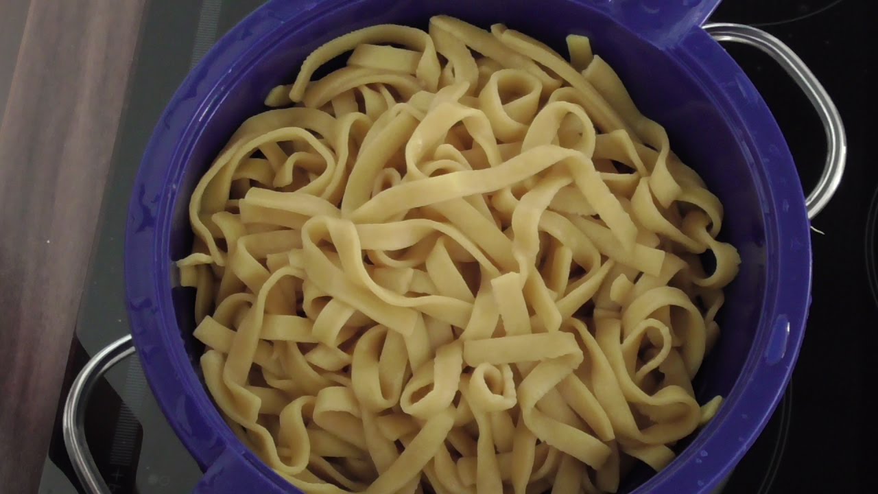 Tagliatelle aus dem Pasta Maker