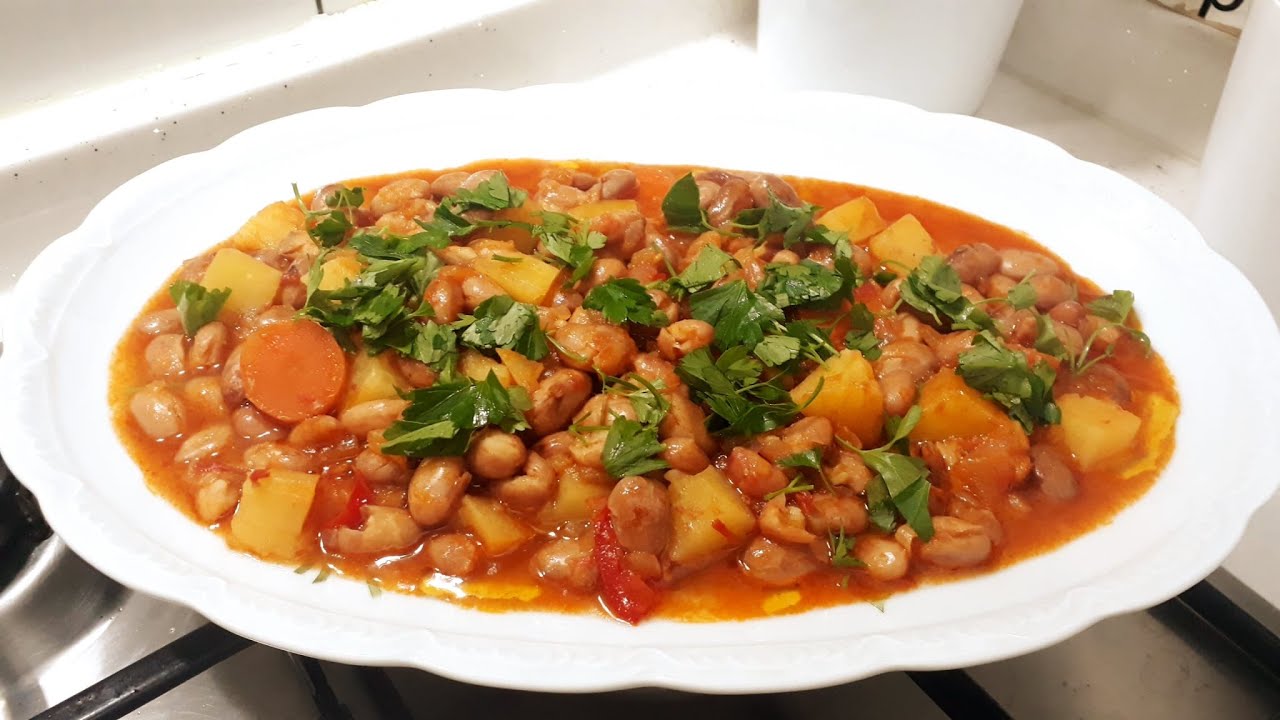 Zeytinyağı Barbunya Pilaki Tarifi 👌Barbunya Yemeği Tarifi