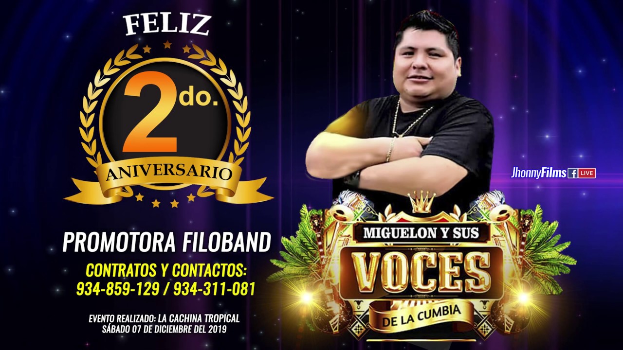 DOS AMORES MIX...(D.R.) MIGUELON Y ORQUESTA VOCES DE LA CUMBIA / PROMOTORA FILOBAND