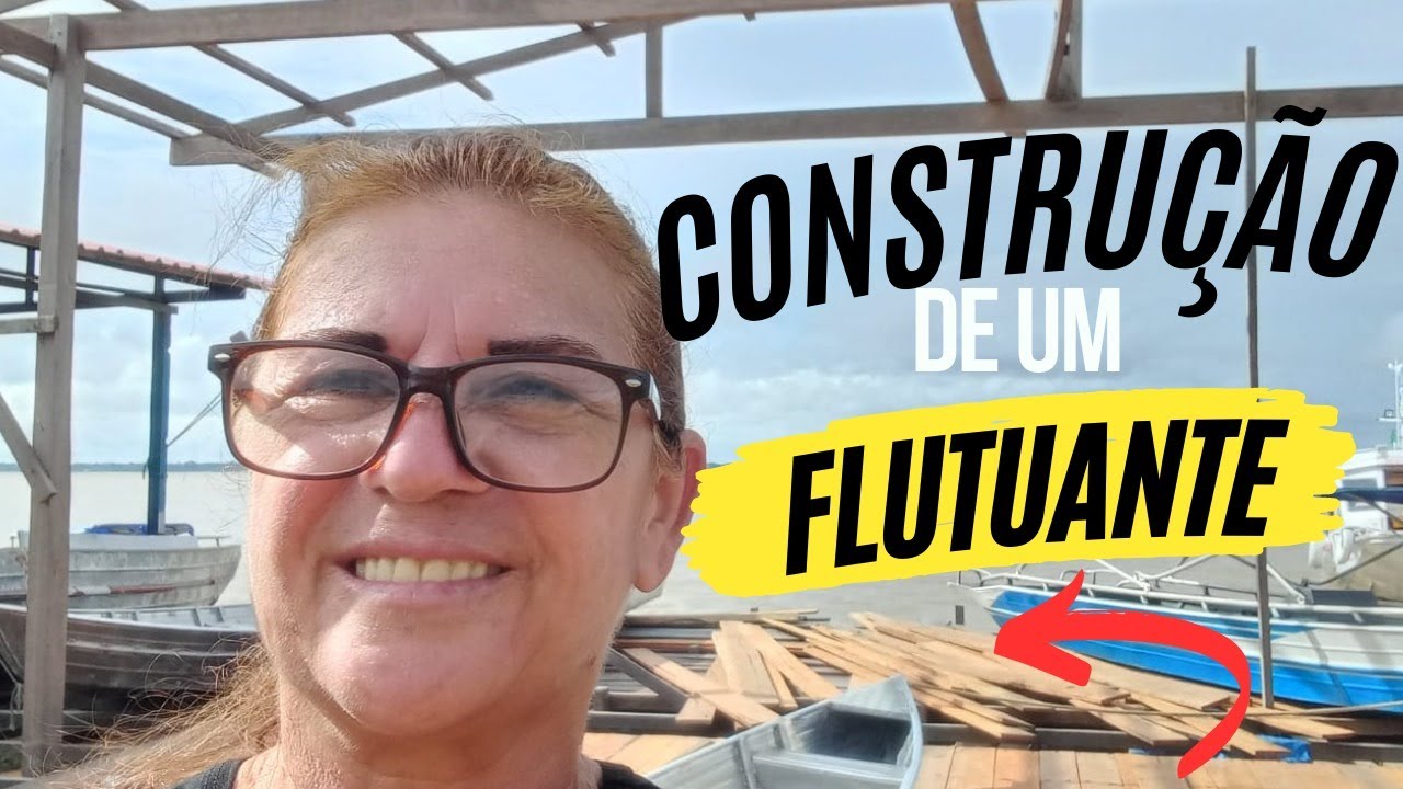 Como é construída uma CASA FLUTUANTE na AMAZONIA