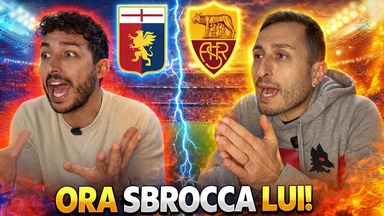 [LITIGATA EPOCALE] GENOA-ROMA 2-1: FABIO SCAPOCCIA‼️