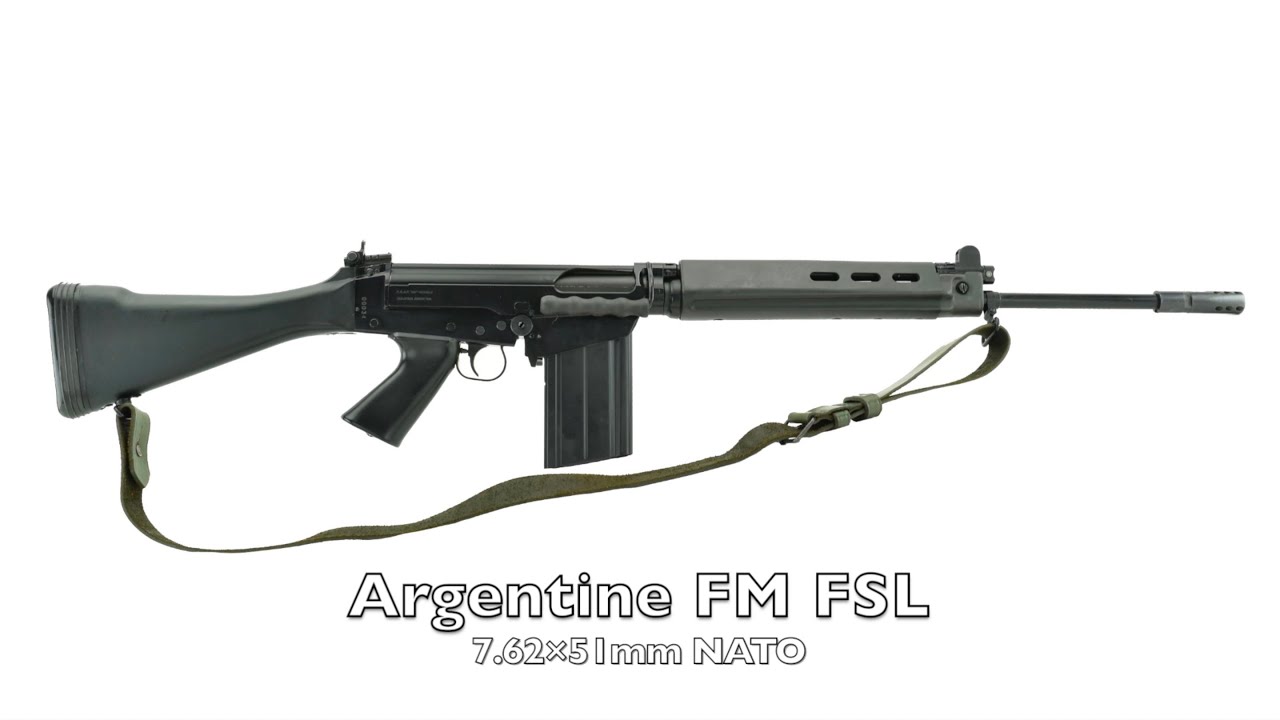 Shooting an FM FSL (the Argentine FN FAL) 🇦🇷