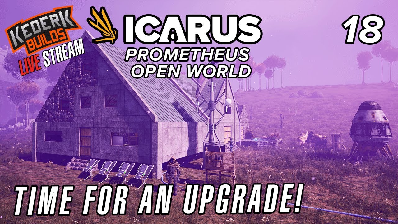 LIVE: Building a new and improved base! - New Frontiers DLC - Prometheus Open World EP18