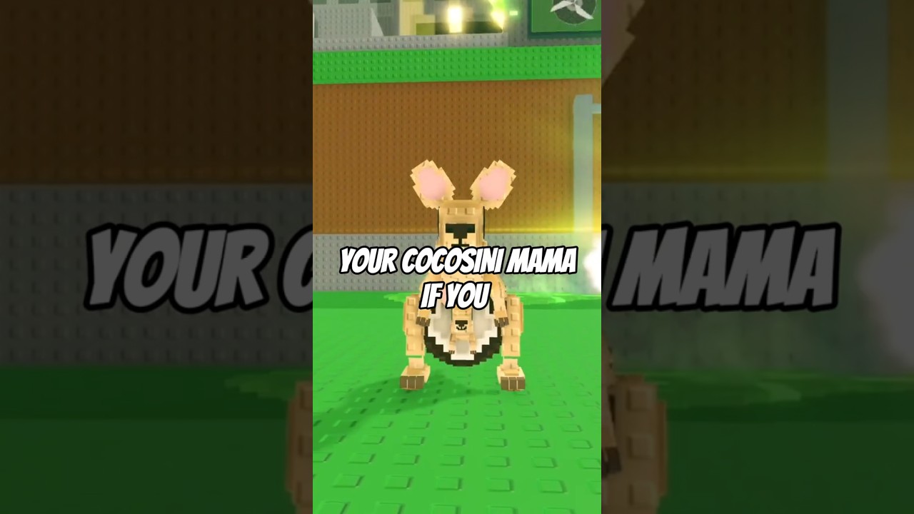 Твоя мама Кокосини 🦘 Если ты... #roblox #brainrot #danganronpa