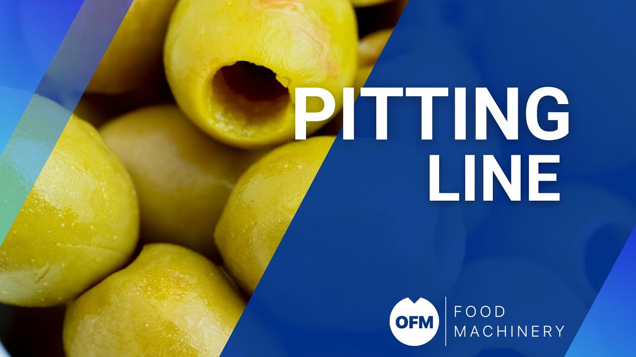 Olive PITTING line | Línea de DESHUESO de aceitunas OFM Food machinery