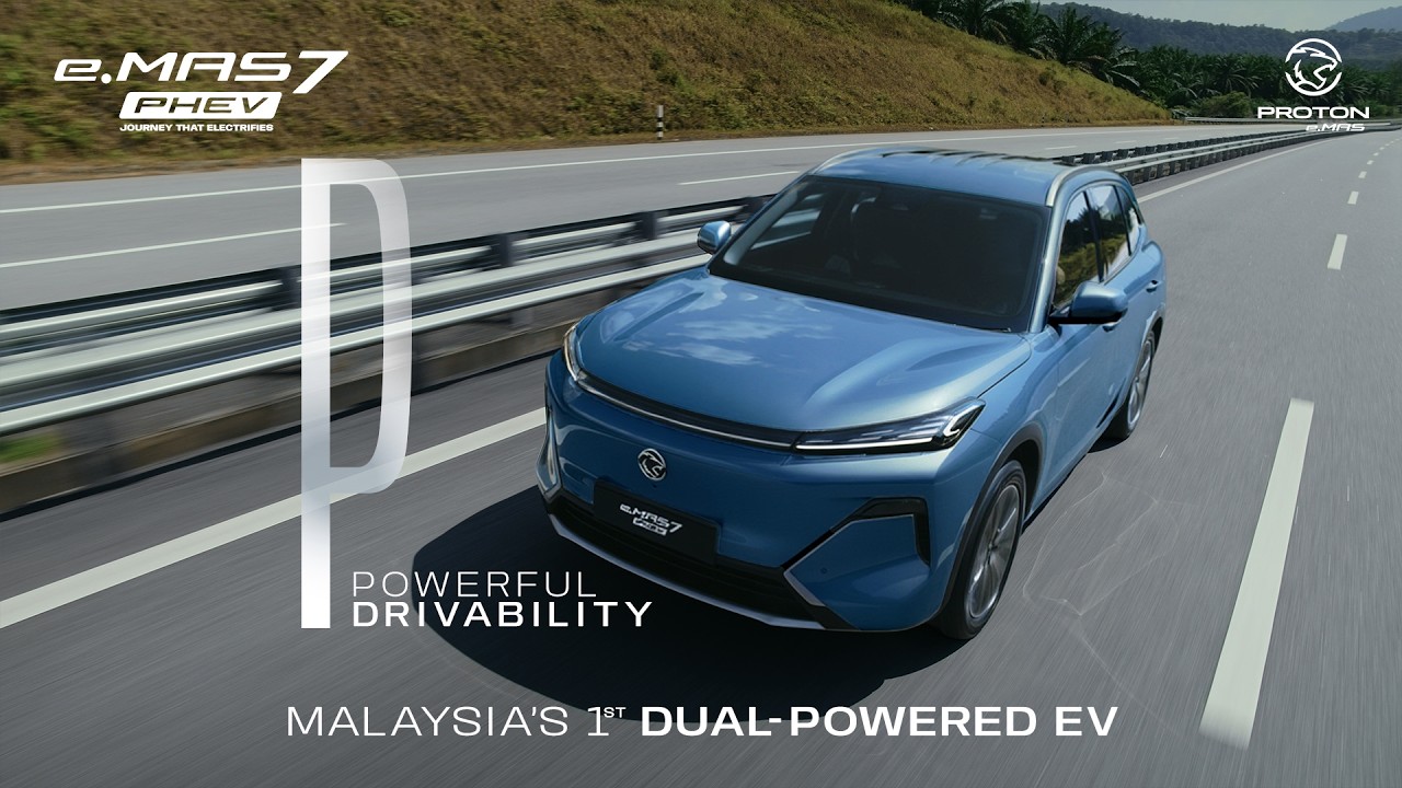 Proton e.MAS 7 PHEV | Мощные ходовые качества