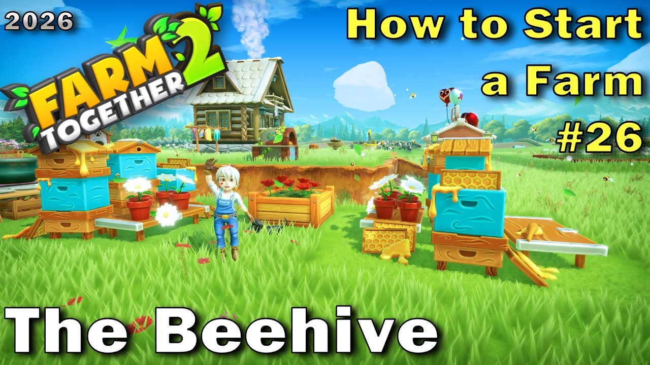 Farm Together 2 - The Beehive (How to Start a Farm 26)