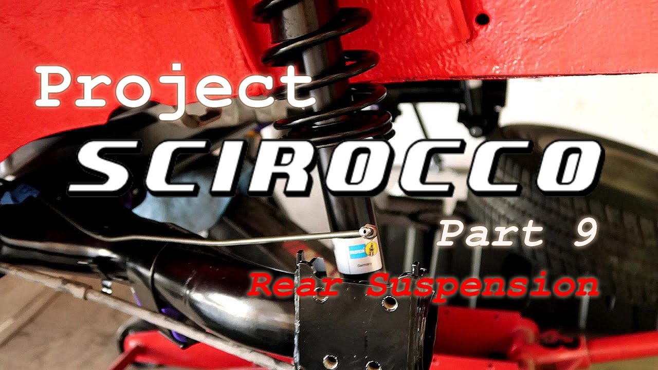 1985 VW Scirocco Mk2 | Part 9 - COMPLETE REAR SUSPENSION REPLACEMENT