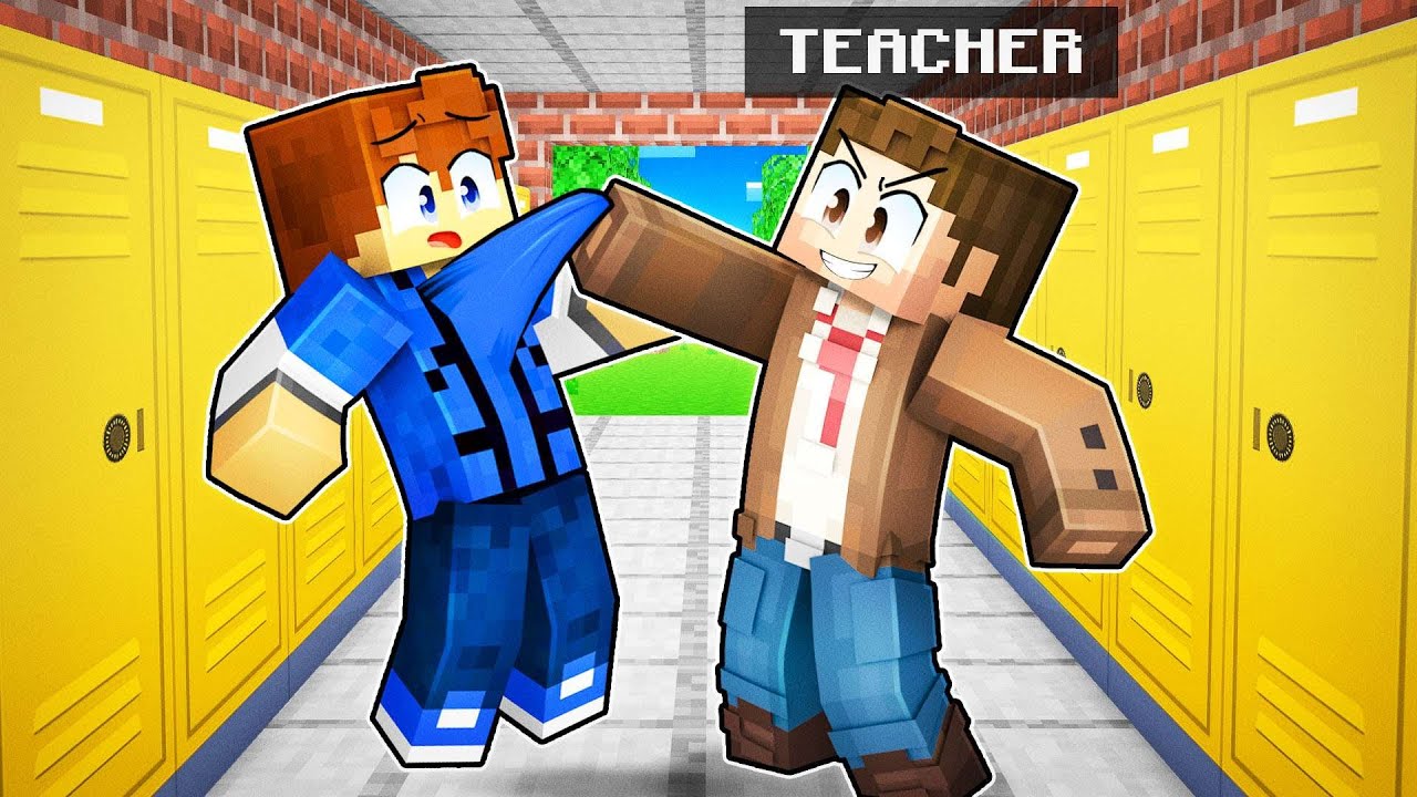 Getting BULLIED In Minecraft! - (Minecraft Movie)