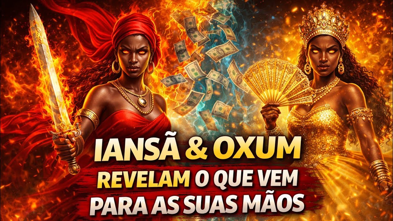 UAU 🔥 ISSO BATE NA SUA PORTA EM 24HRS! IANSÃ E OXUM REVELA