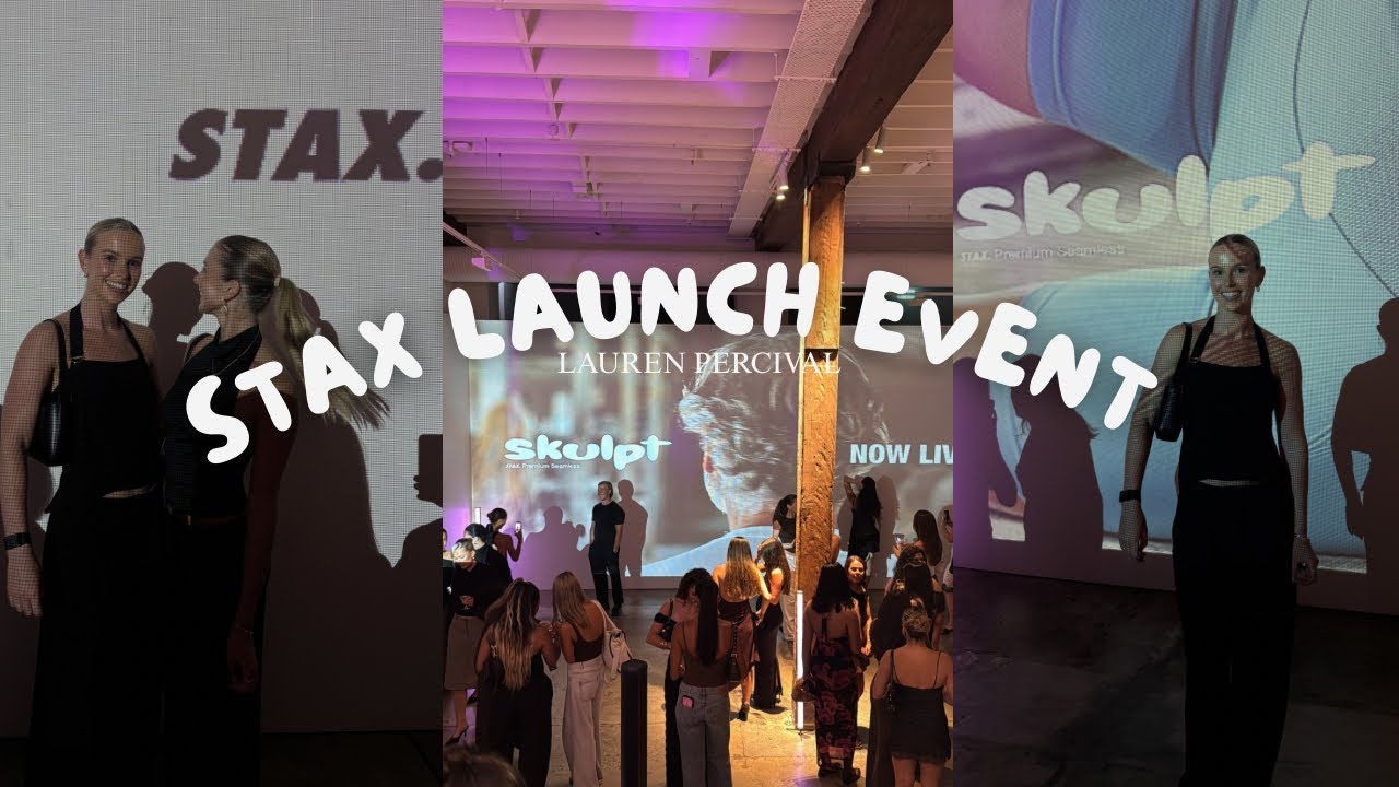 Come to my first brand event || Sculpt STAX. Premium Seamless Collection + goodies💅